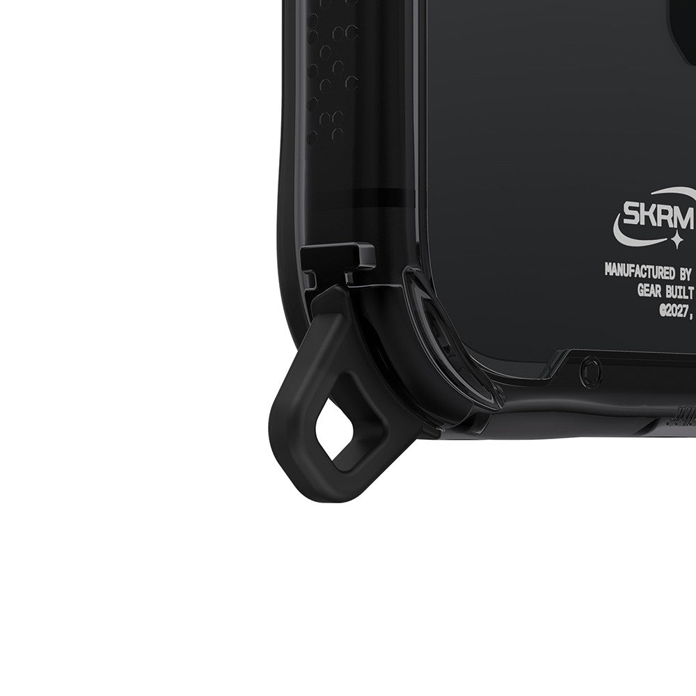 Apple iPhone 18 Pro Kılıf M-safe Şarj Özellikli Şeffaf Airbag Tasarımlı Skinarma Saido Mag-Charge Kapak