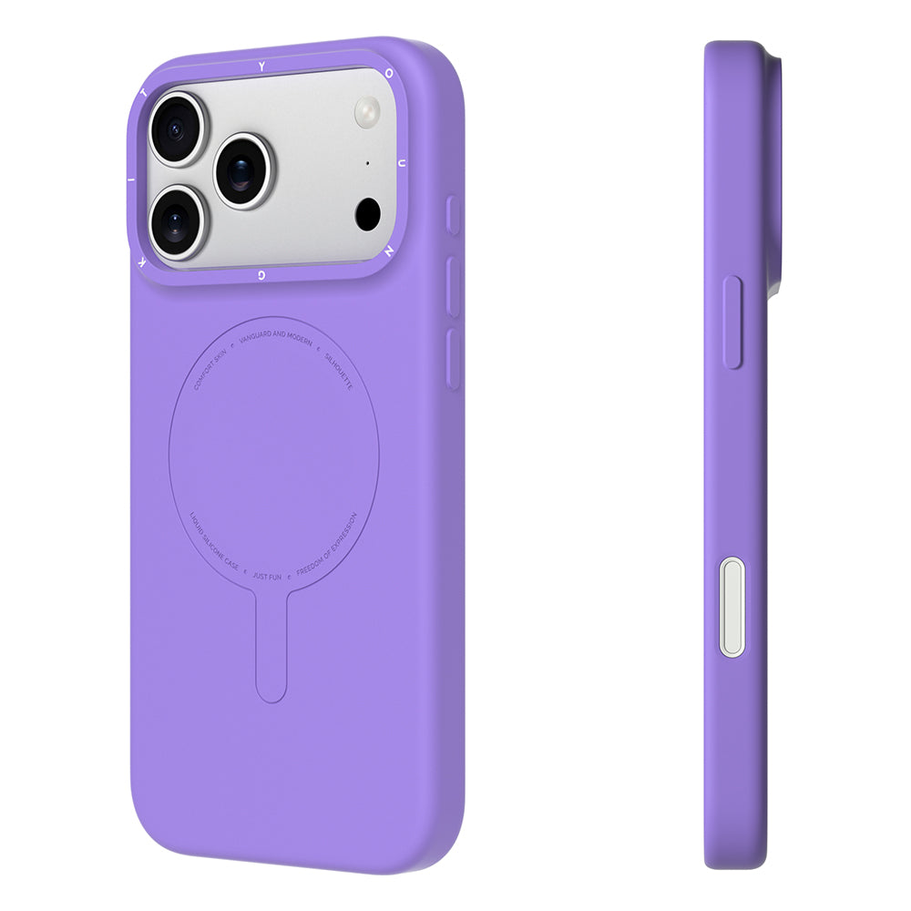 Apple iPhone 18 Pro Kılıf M-Safe Şarj Özellikli Youngkit Morandi Serisi Kapak