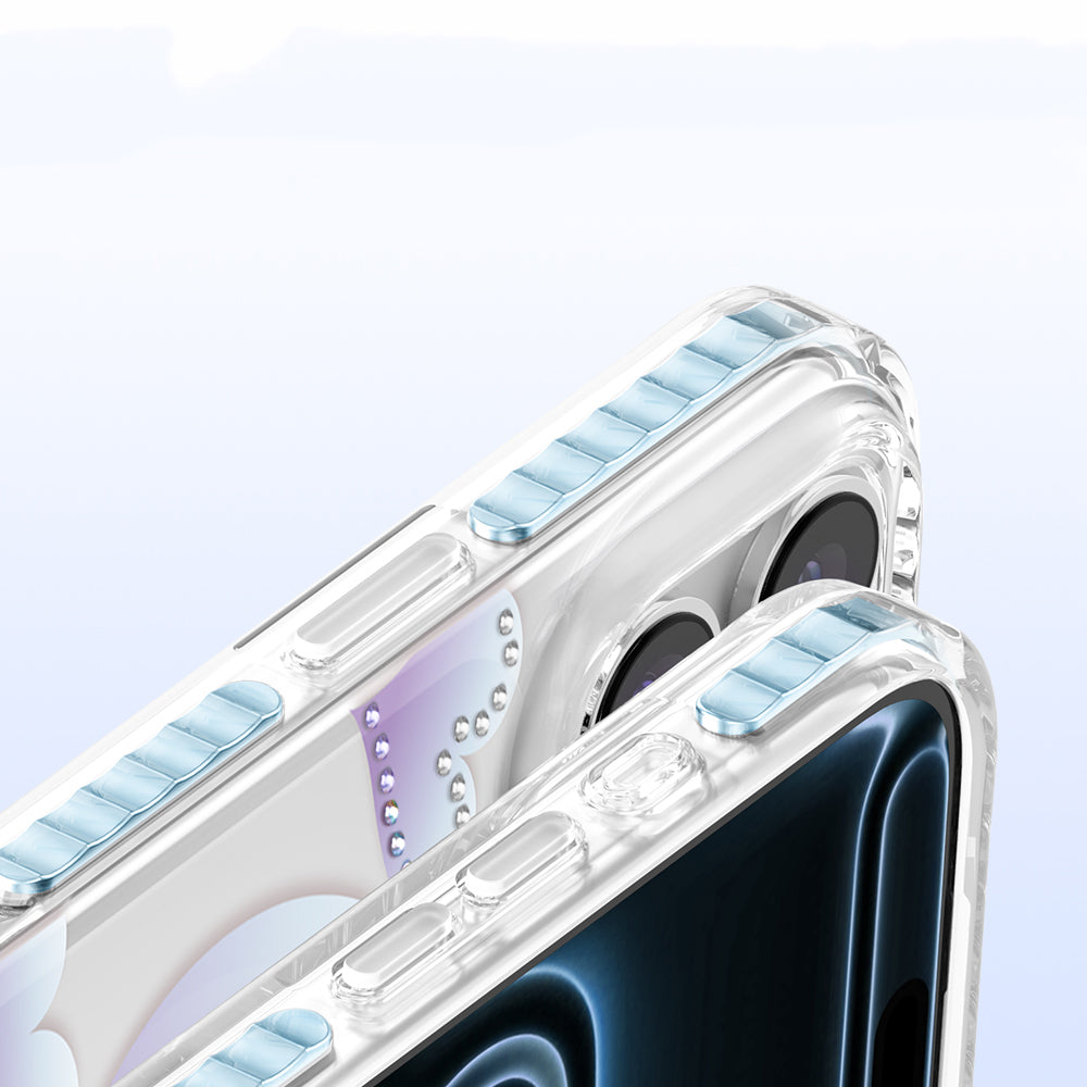 Apple iPhone 18 Pro Kılıf M-Safe Şarj Özellikli Zore Paris Elvo Sert PC Kapak