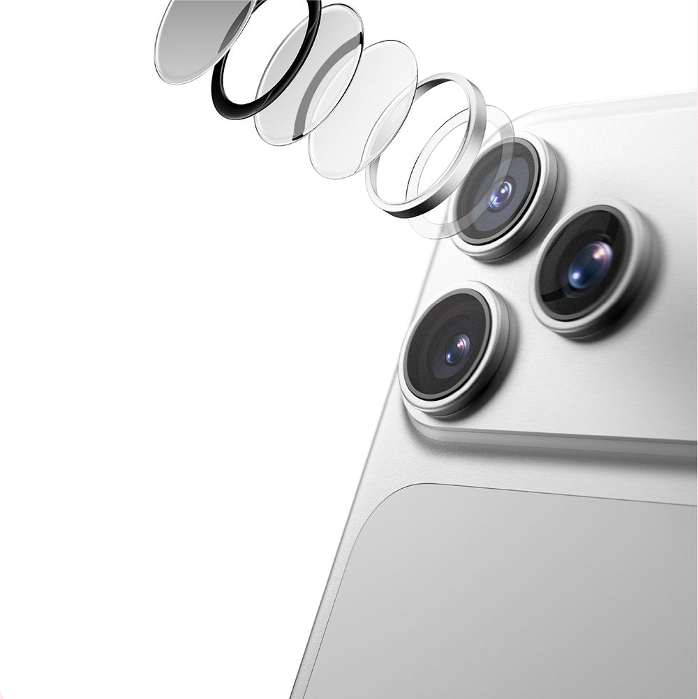 Apple iPhone 18 Pro Max Amazingthing Titan Vision Sapphire AR Kamera Lens Koruyucu + Kolay Uygulama Aparatlı