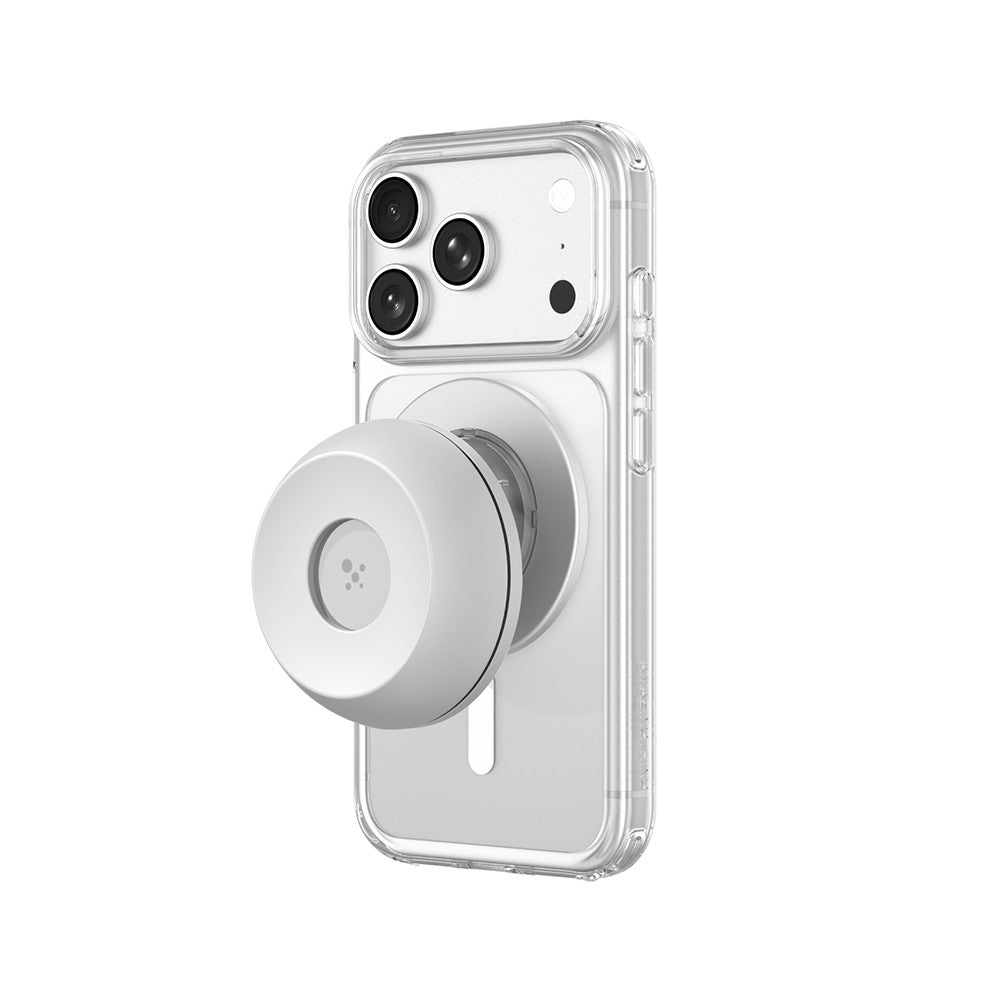 Apple iPhone 18 Pro Max Kılıf M-safe Özellikli AmazingThing Minimal Serisi Type-C Kulaklık ve Standlı Set