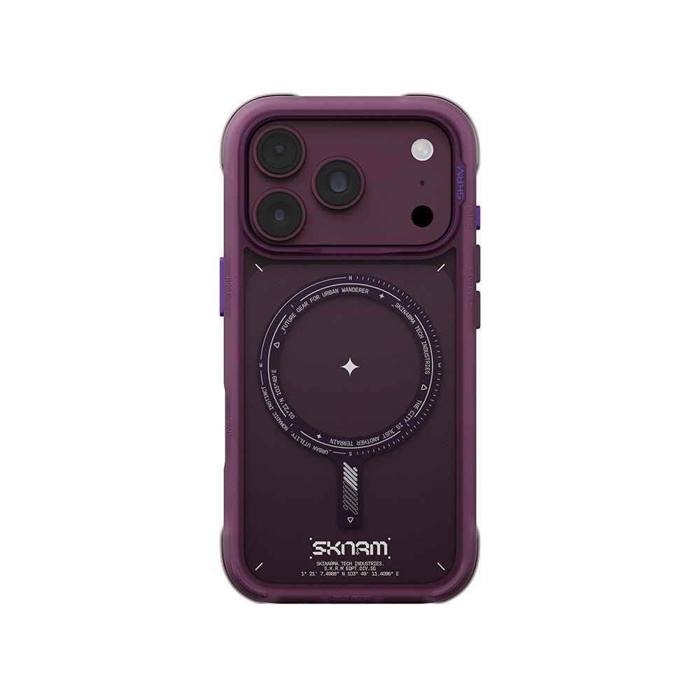 Apple iPhone 18 Pro Max Kılıf M-Safe Şarj Özellikli Airbag Tasarımlı Skinarma Avion Kapak