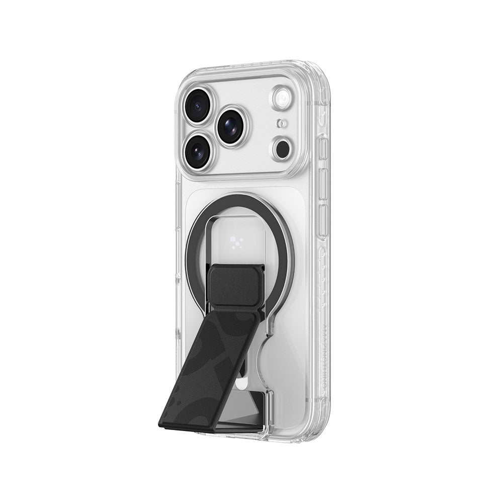 Apple iPhone 18 Pro Max Kılıf M-safe Şarj Özellikli Standlı Amazingthing Titan Pro Grip Stand Serisi Kapak