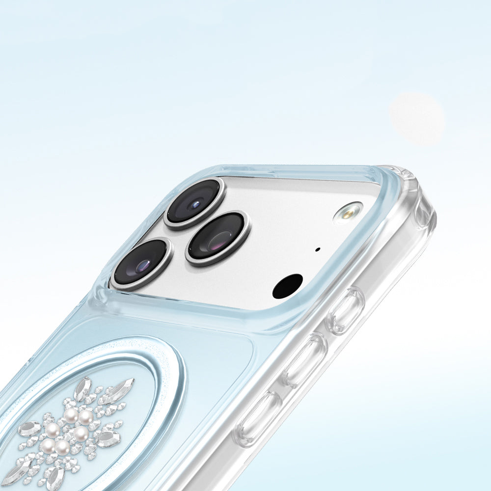 Apple iPhone 18 Pro Max Kılıf M-Safe Şarj Özellikli Zore Paris Mova Sert PC Kapak