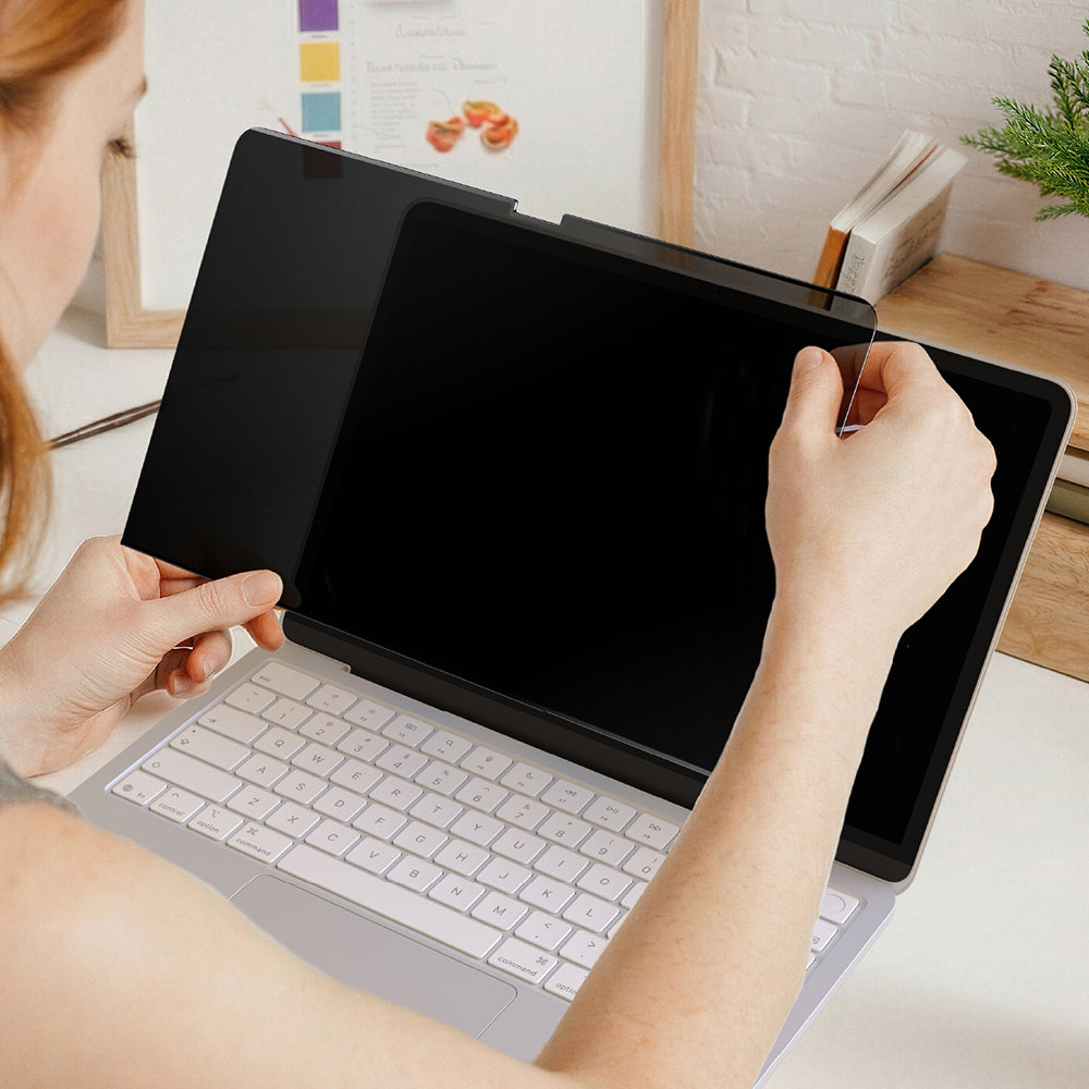 Apple Macbook Neo 13' A3404 Amazingthing Radix MagPrivacy Serisi Magnetik Hayalet Ekran Koruyucu