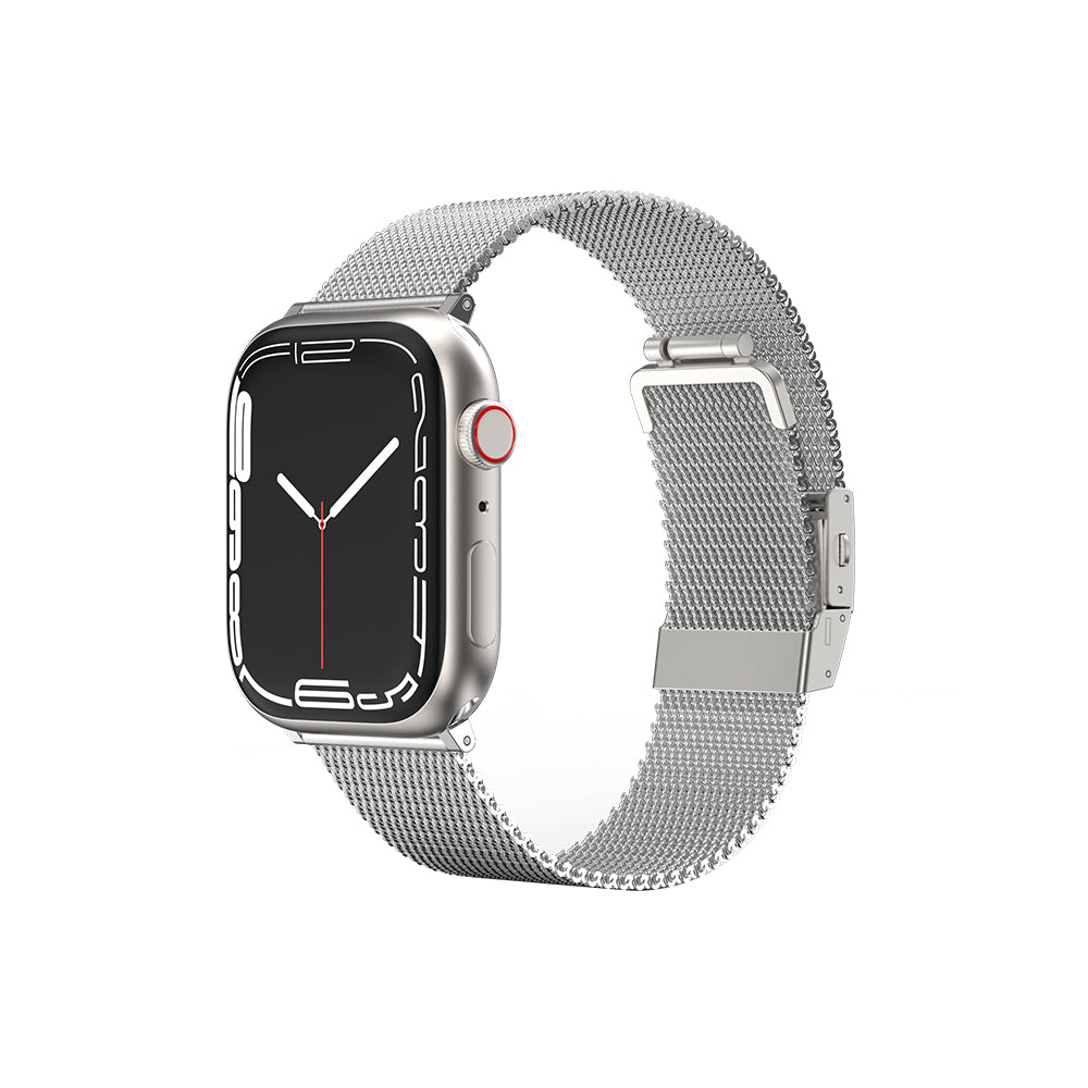 Apple Watch 10 42mm Amazingthing Titan Metal Hasır Kordon