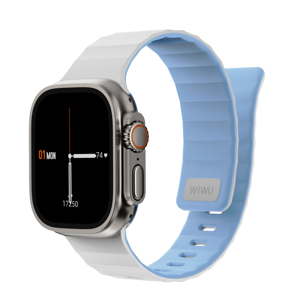 Apple Watch 42mm Wiwu Mag Secur Serisi Silikon Kordon