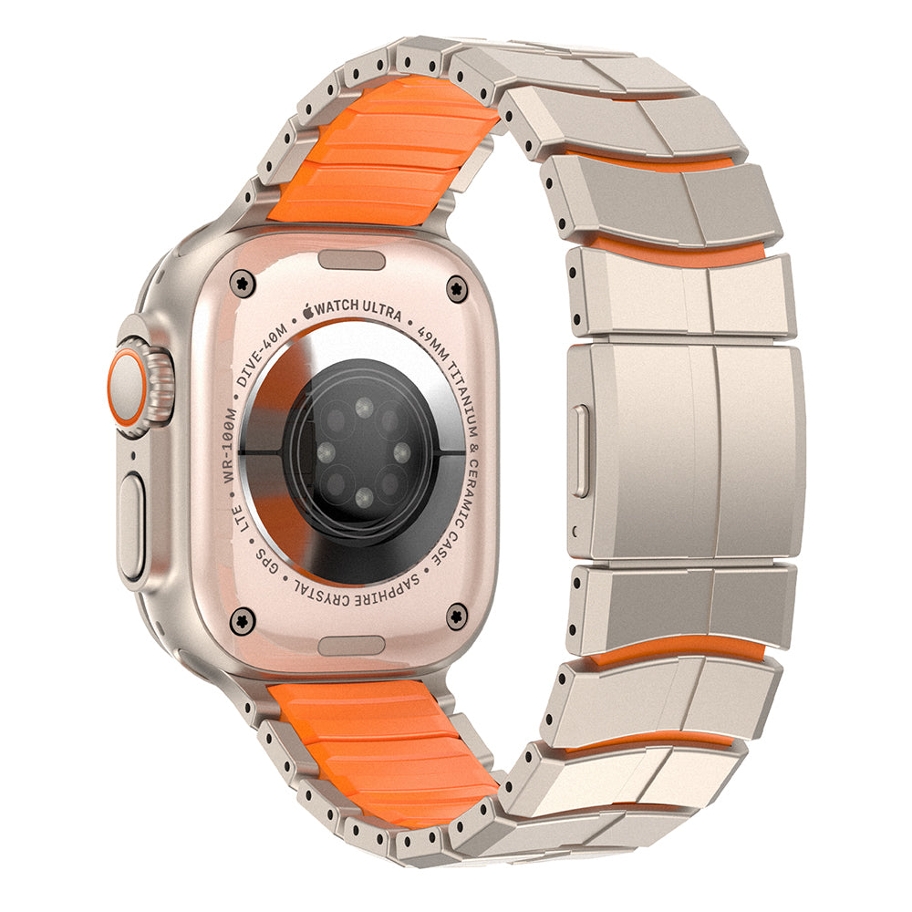 Apple Watch 7 45mm Mohseven iWatch Titancore No.1 Metal Kordon