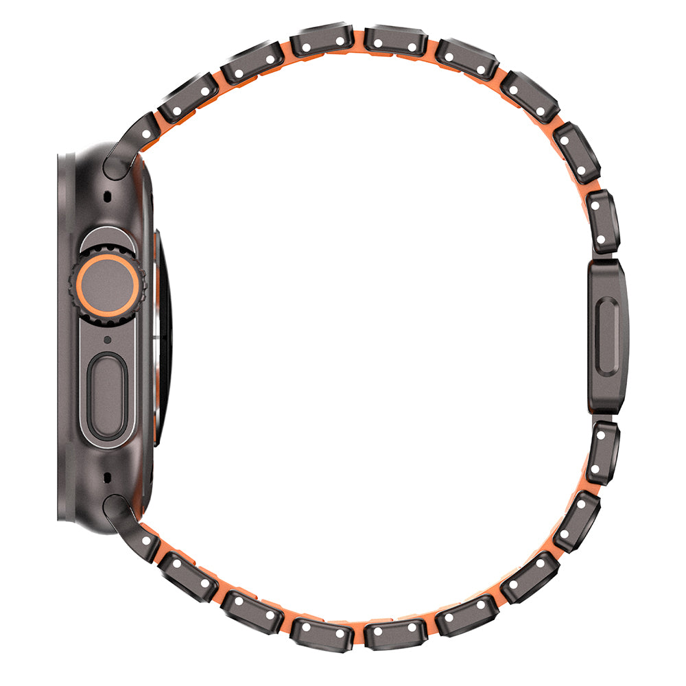 Apple Watch 7 45mm Mohseven iWatch Titancore No.2 Çelik Kordon