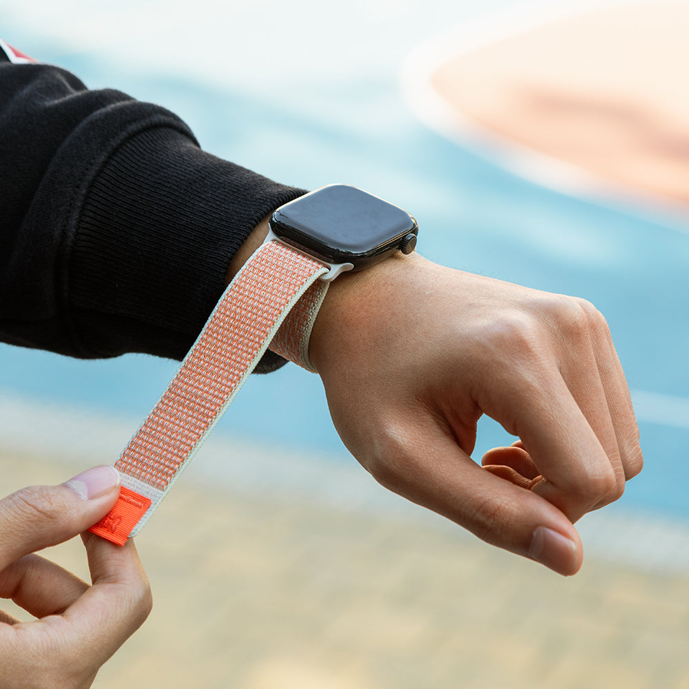 Apple Watch 7 45mm Native Union Active Watch Loop Serisi Hasır Kordon