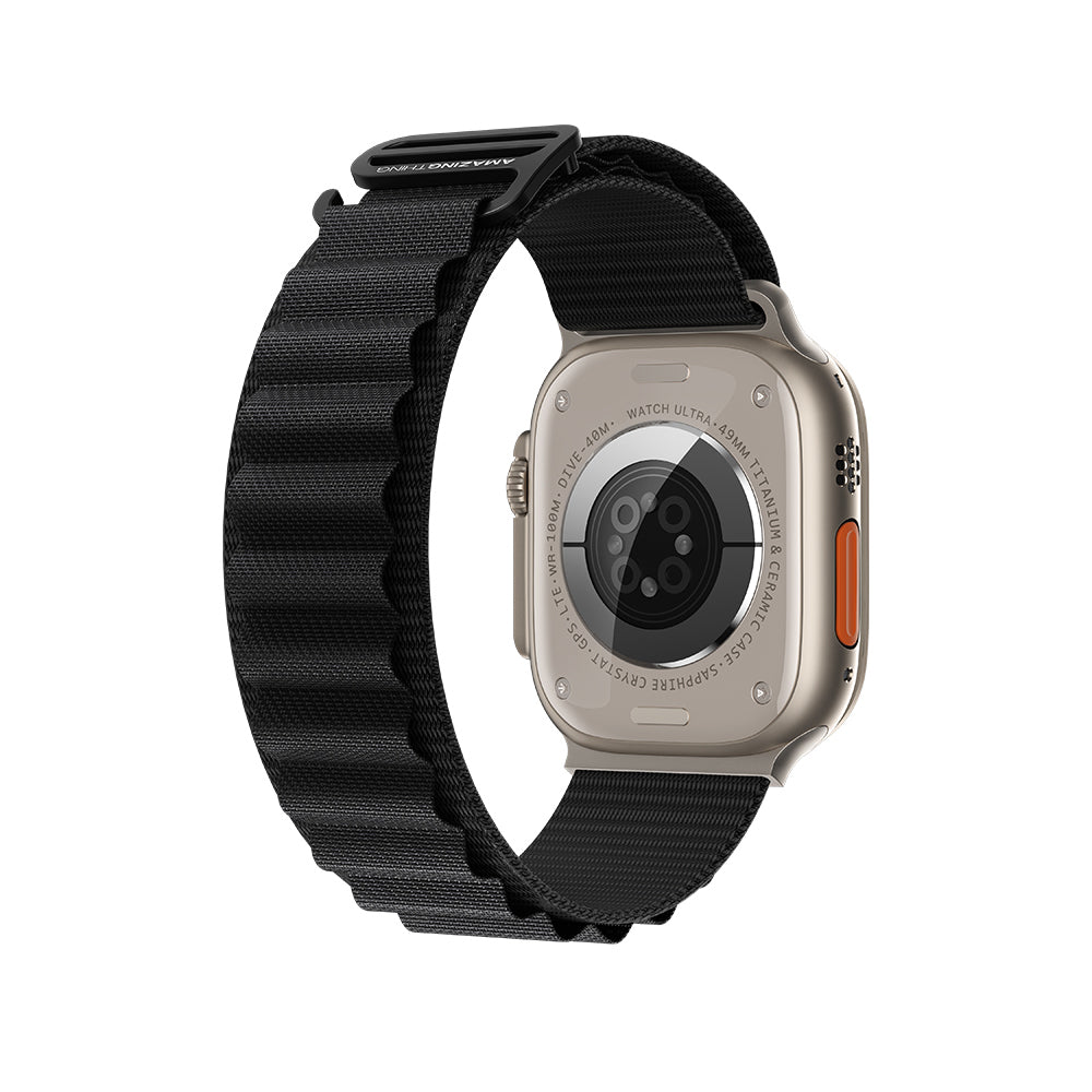 Apple Watch Ultra 49mm Amazingthing Titan Spor Hasır Kordon