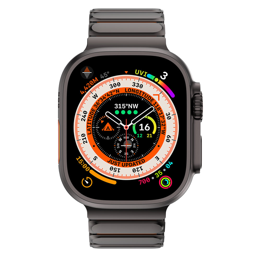 Apple Watch Ultra 49mm Mohseven iWatch Titancore No.2 Çelik Kordon
