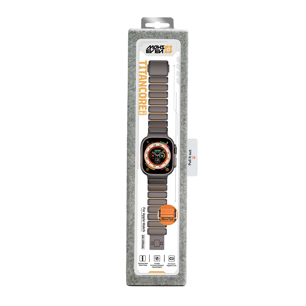Apple Watch Ultra 49mm Mohseven iWatch Titancore No.2 Çelik Kordon