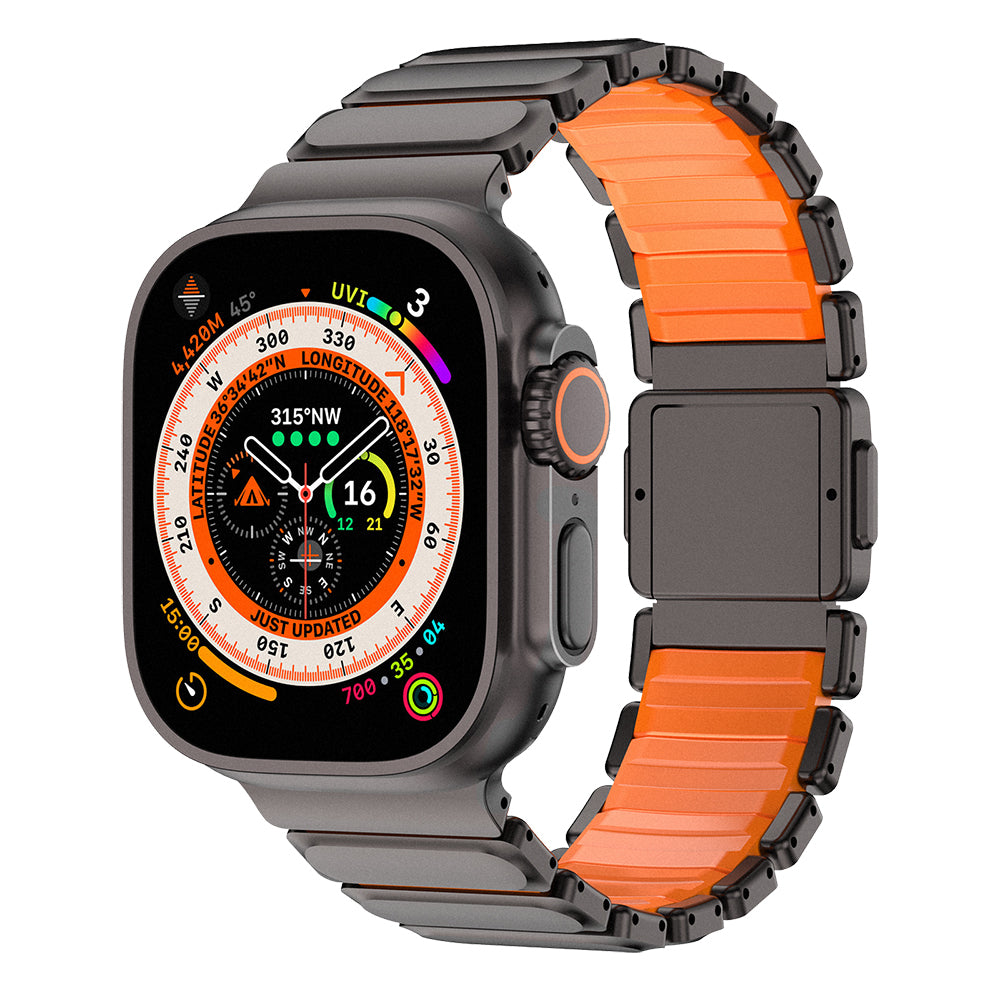 Apple Watch Ultra 49mm Mohseven iWatch Titancore No.2 Çelik Kordon