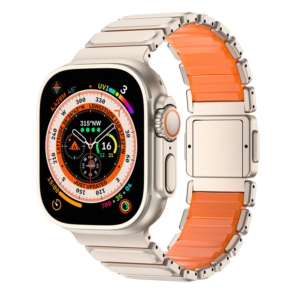 Apple Watch Ultra 49mm Mohseven iWatch Titancore No.2 Çelik Kordon