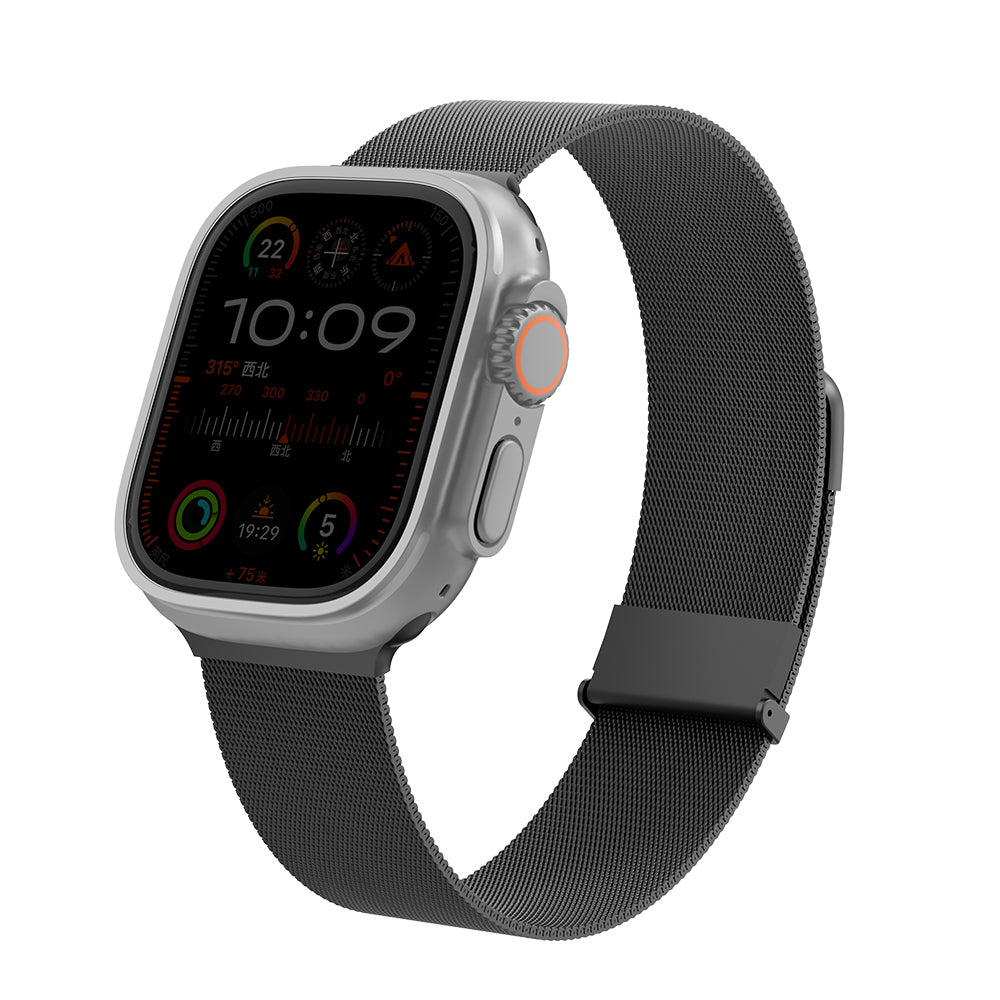 Apple Watch Ultra 49mm Wiwu MagFlex Secure Serisi Metal Kordon