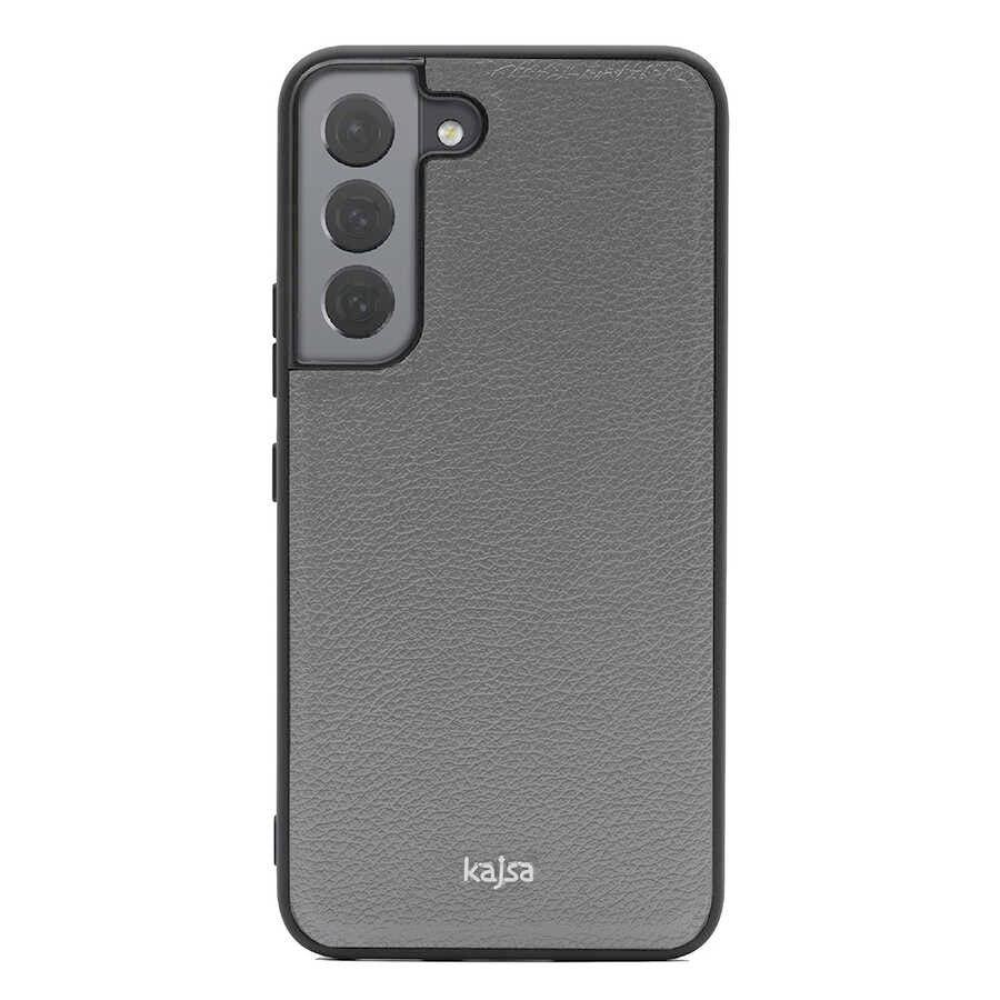 Galaxy S22 Plus Kılıf Kajsa Luxe Collection Hakiki Deri Kapak