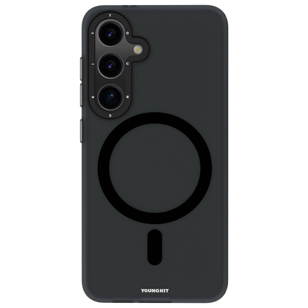 Galaxy S24 Kılıf M-safe Şarj Özellikli Youngkit Hidden Sand Serisi Kapak