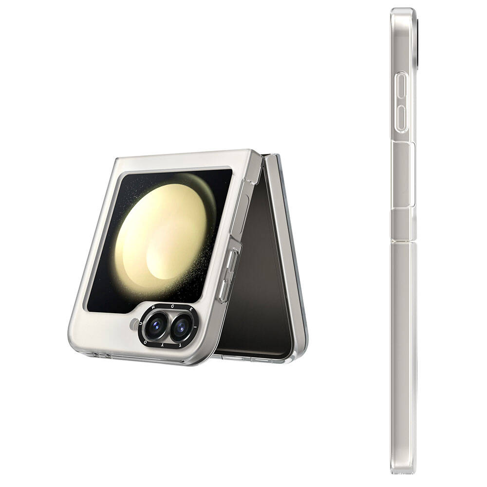 Galaxy Z Flip 6 Kılıf M-safe Şarj Özellikli Youngkit Hidden Sand Serisi Kapak