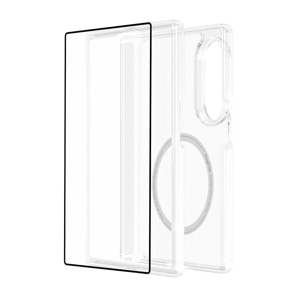Galaxy Z Fold 8 Benks Crystal Grand Combo Üçlü Aksesuar Seti (Ön Arka Şeffaf Kapak + Ekran Koruyucu)