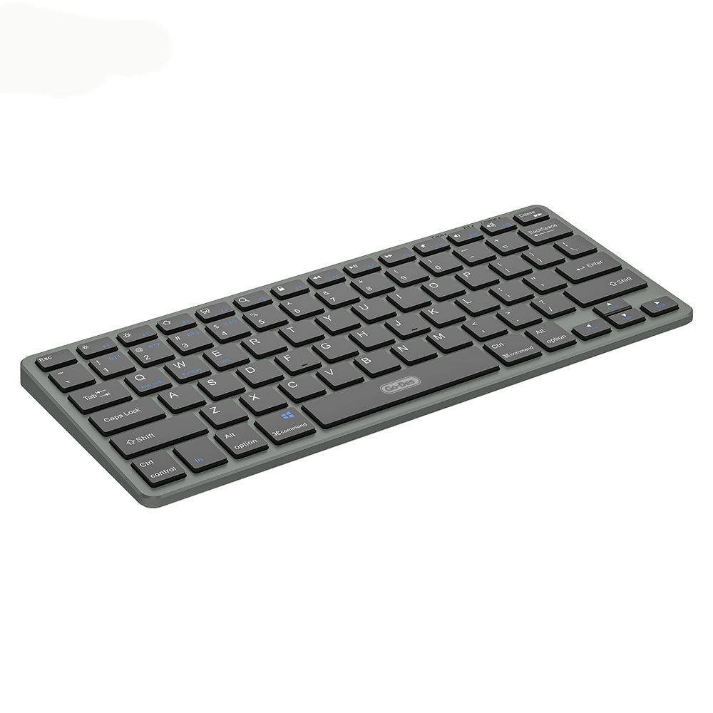 Go Des GD-KB325 Sessiz Tuş Tasarımlı Bluetooth Bağlantılı Kablosuz Klavye