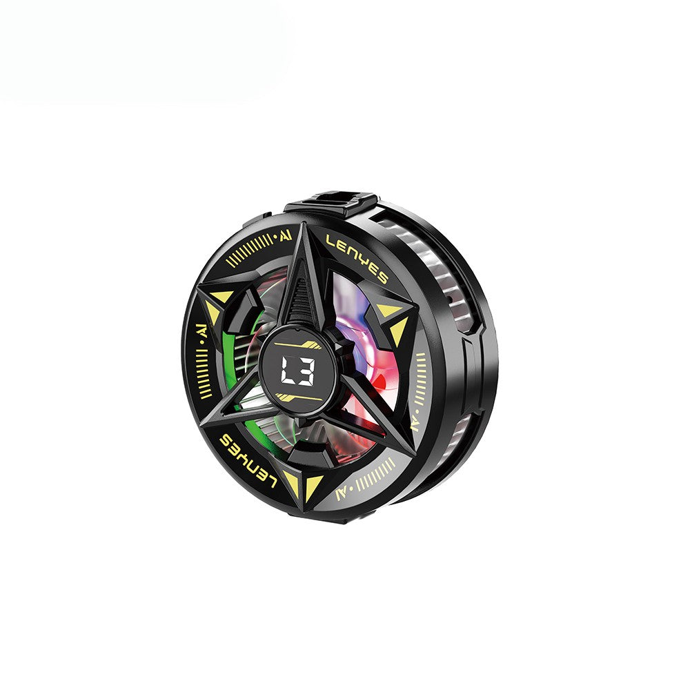 Lenyes LPC204 Yapay Zeka Destekli RGB Işıklı Alüminyum Telefon Soğutucu Fan
