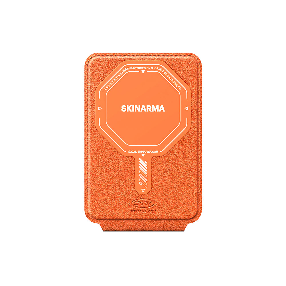 Skinarma Axis Serisi Foldable Stand Özellikli Deri Tasarımlı Kartlık