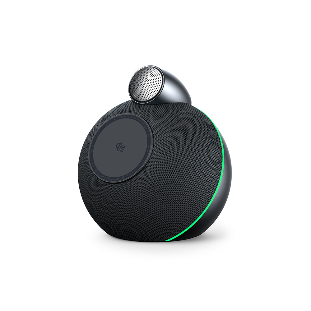 Wiwu Wi-G042 Qi2 Şarj Teknolojili Bluetooth Speaker Hoparlör Özellikli 25W Kablosuz Şarj Standı