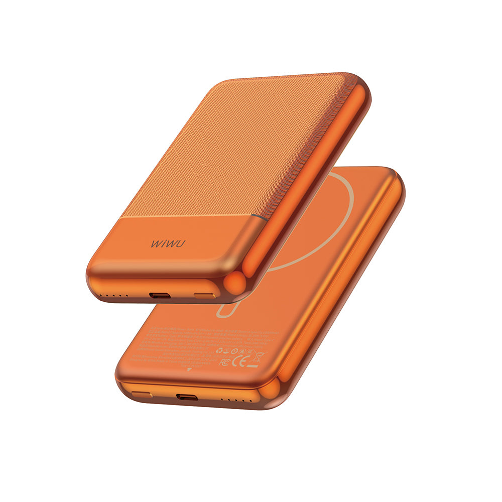 Wiwu Wi-P089 LED Işık Göstergeli PD 20W Kablosuz Powerbank 10.000mAh 15W