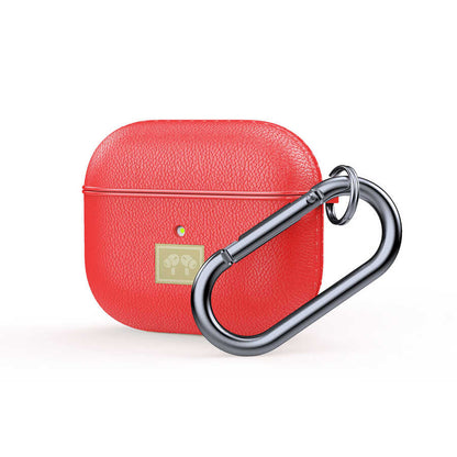 Apple Airpods 3. Nesil Kılıf Deri Görünümlü Askı Aparatlı Wlons Kılıf