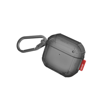 Apple Airpods 4 Kılıf Airbagli Yivli Köşe Tasarımlı 360 Derece Tam Koruma Skinarma Mecha CE Kılıf