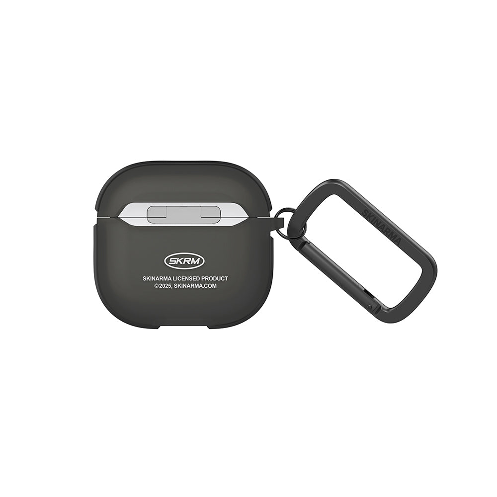 Apple Airpods 4 Kılıf Skinarma Transparan Mat Tasarım Kinzoku Kılıf