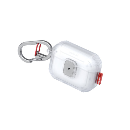 Apple Airpods Pro 3 Kılıf Airbagli Yivli Köşe Kilit Tasarımlı 360 Derece Koruma Skinarma Mecha LE Kılıf