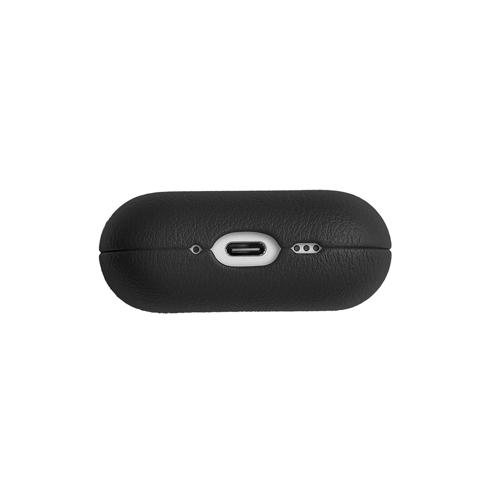Apple AirPods Pro 3 Kılıf Qi M-Safe Şarj Özellikli Native Union Classic Serisi Suni Deri Kapak