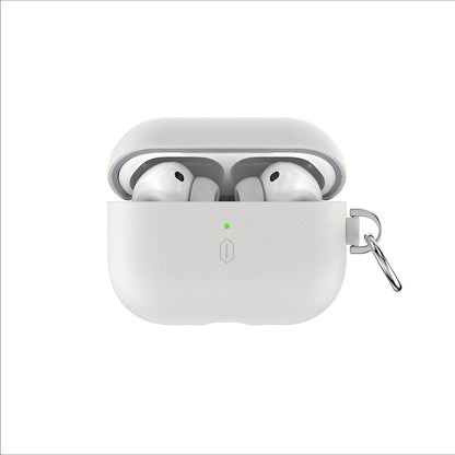 Apple AirPods Pro 3 Wiwu HC-201 Parmak İzi Bırakmayan Deri Kılıf