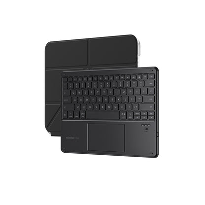 Apple iPad Air 11 2025 M3 Amazingthing Minimal KeyLite Combo Klavyeli Standlı Kılıf