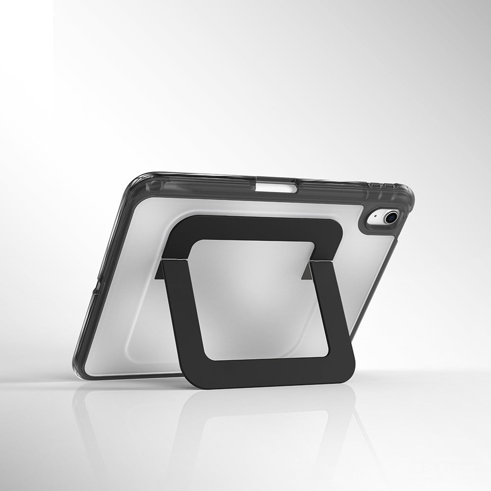 Apple iPad Air 11 2026 M4 Mutural AeroShield Serisi Kalem Bölmeli Airbag Tasarımlı Standlı Tablet Kılıfı