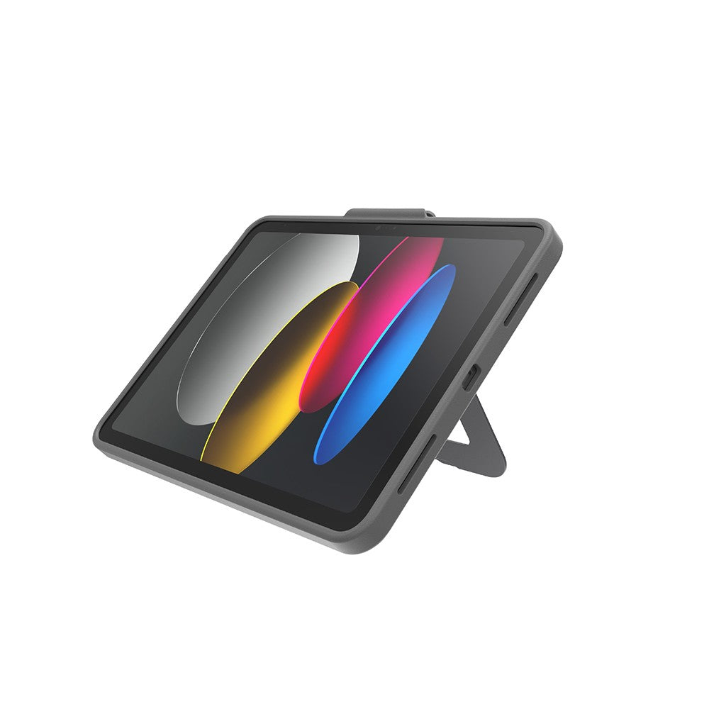 Apple iPad Pro 11 2022 M2 Mutural AlloyKick Serisi Kalem Bölmeli Alüminyum Standlı Tablet Kılıfı