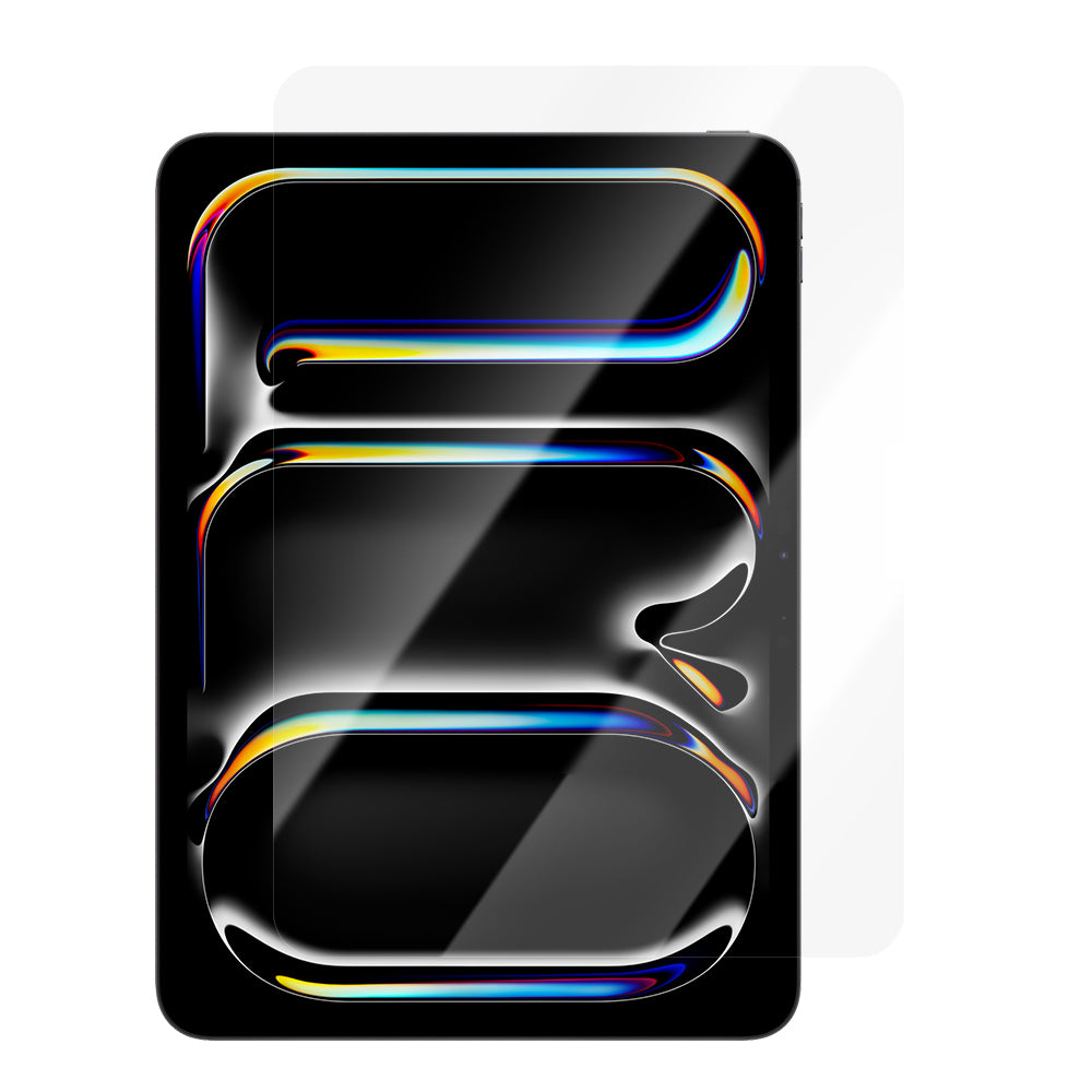 Apple iPad Pro 11 2025 M5 CaseWorld Steel Shield Serisi Temperli Cam Ekran Koruyucu + Uygulama Aparatı