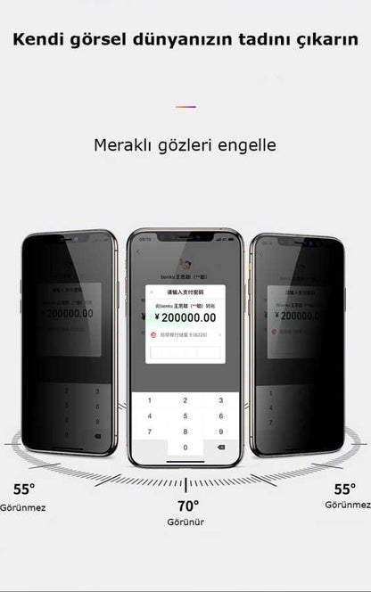 Apple iPhone 11 Pro Max Benks 0.3mm V Pro Privacy Ekran Koruyucu