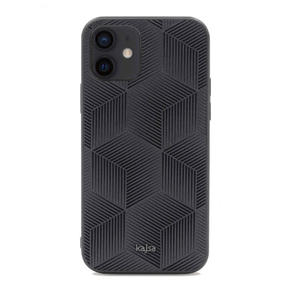 Apple iPhone 12 Kılıf Kajsa Splendid Serisi 3D Cube Kapak