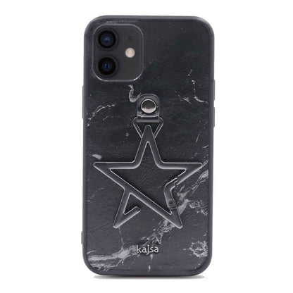 Apple iPhone 12 Kılıf Kajsa Starry Serisi Marble Kapak