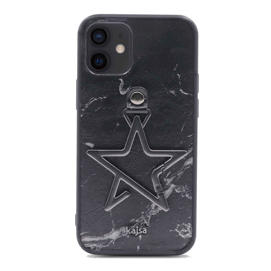 Apple iPhone 12 Kılıf Kajsa Starry Serisi Marble Kapak