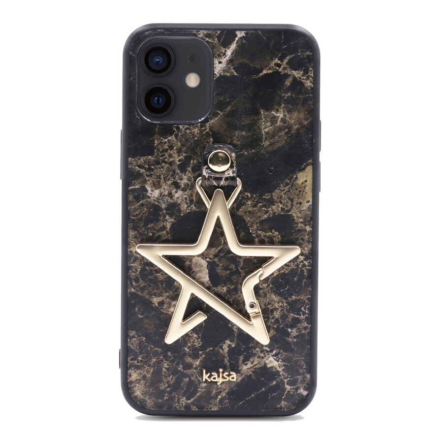 Apple iPhone 12 Kılıf Kajsa Starry Serisi Marble Kapak