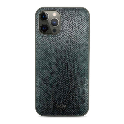 Apple iPhone 12 Pro Max Kılıf Kajsa Glamorous Serisi Snake Pattern Kapak
