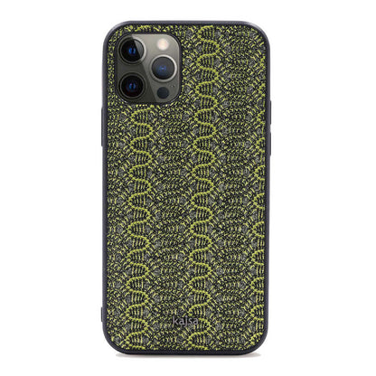 Apple iPhone 12 Pro Max Kılıf Kajsa Glamorous Serisi Waterfall Pattern Kapak