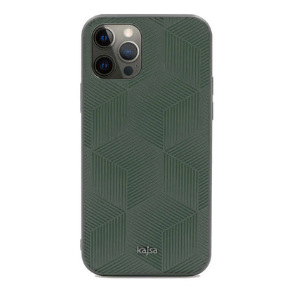 Apple iPhone 12 Pro Max Kılıf Kajsa Splendid Serisi 3D Cube Kapak