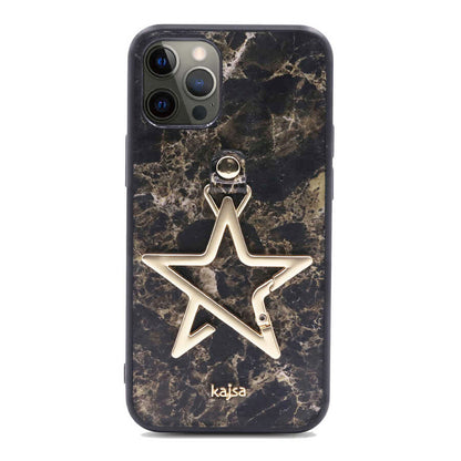 Apple iPhone 12 Pro Max Kılıf Kajsa Starry Serisi Marble Kapak