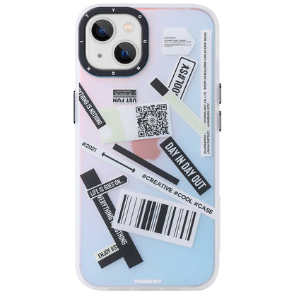 Apple iPhone 13 Kılıf YoungKit Fashion Culture Time Serisi Kapak