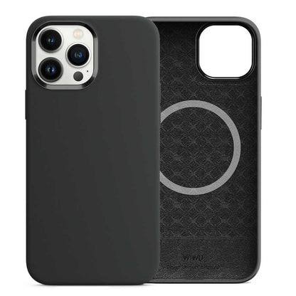 Apple iPhone 13 Pro Kılıf Wiwu M-safe Magnetic Silikon Kapak